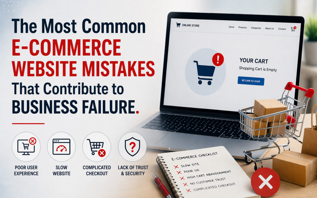 The Most Common E-Commerce Website Mistakes That Contribute to Business Failure
